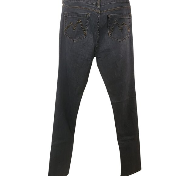 NY & Co Curvy Skinny Jeans Size 10 Medium Wash Denim - Picture 3 of 7